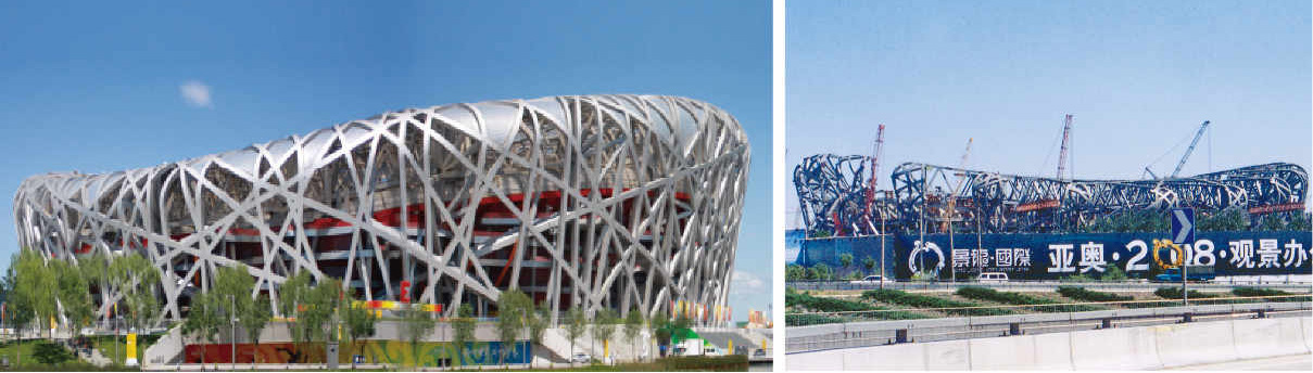 国家体育场—2008年奥运会标志性建筑(鸟巢)钢结构安装