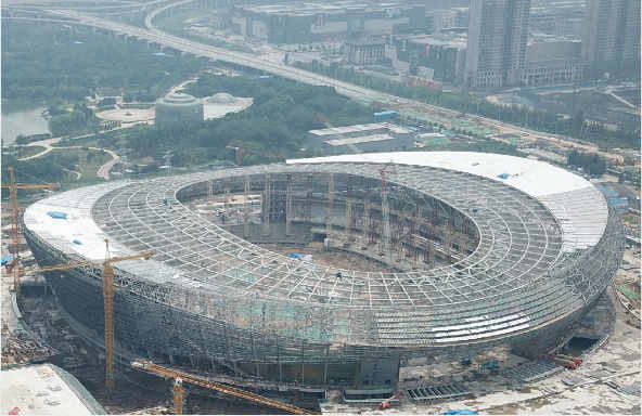 郑州市奥林匹克体育中心项目钢结构工程